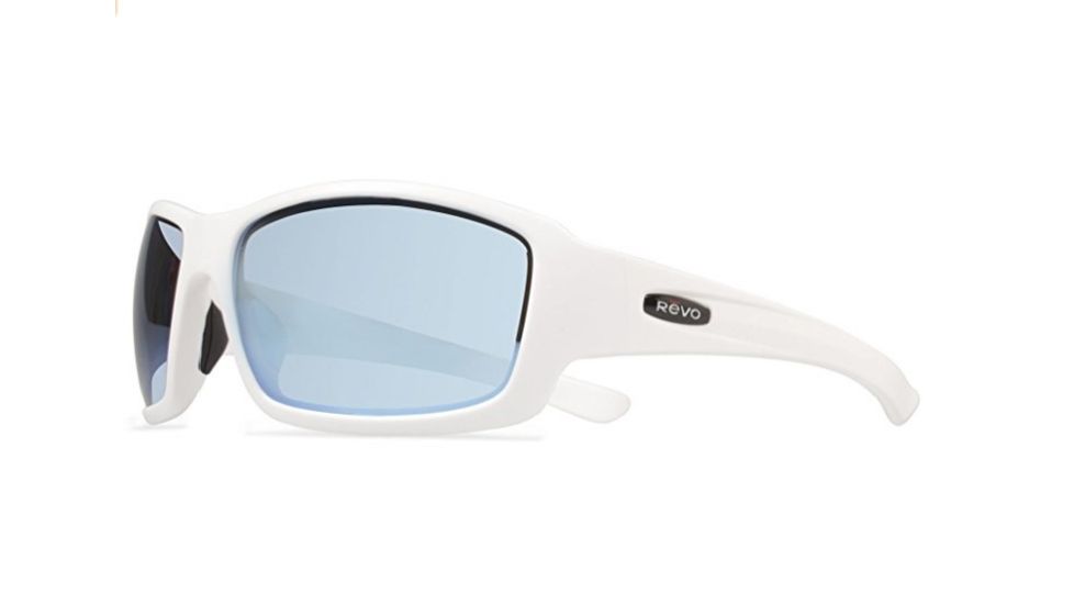 Revo Bearing Sunglasses, Matte White Frame, Open Road Lens, Polarized, RE 4057 09 OR