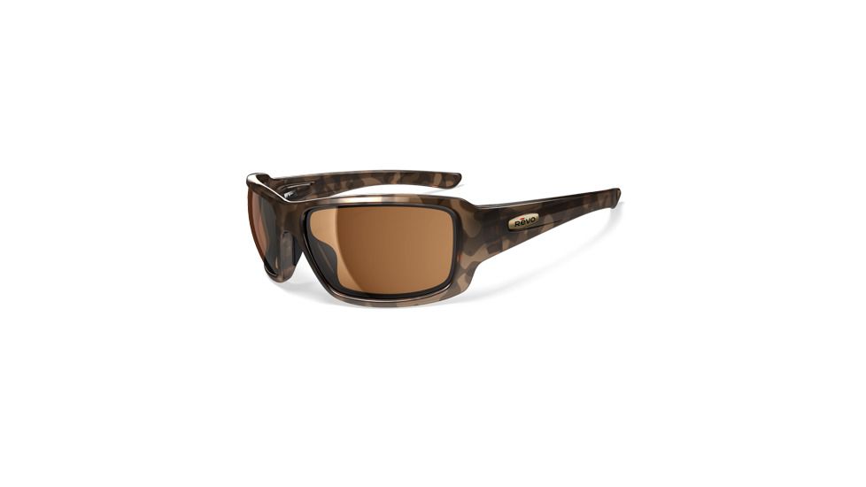 Revo Bearing Tortoise Nylon Frame, Bronze Lens Sunglasses - RE4057-04