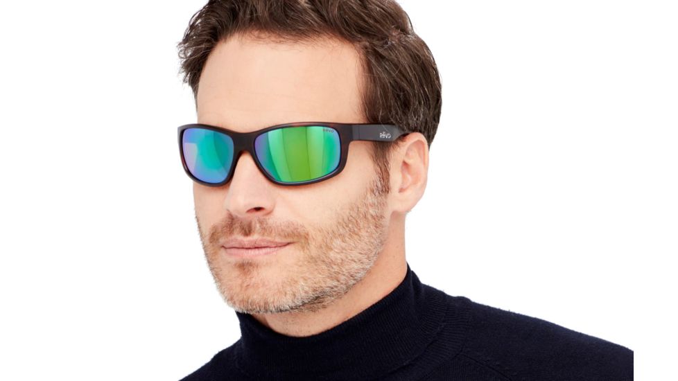 Revo Border Progressive Prescription Sunglasses, Black Frame, Polarized, RE 1093 01 BLPR