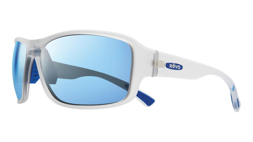 Revo Border Progressive Prescription Sunglasses, Crystal Frame, Polarized, RE 1093 09 BLPR