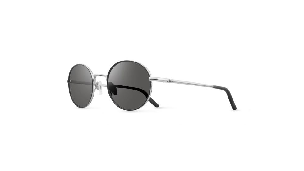 Revo Brayton Progressive Prescription Sunglasses, Chrome Frame, Polarized, RE 1060 03 GYPR