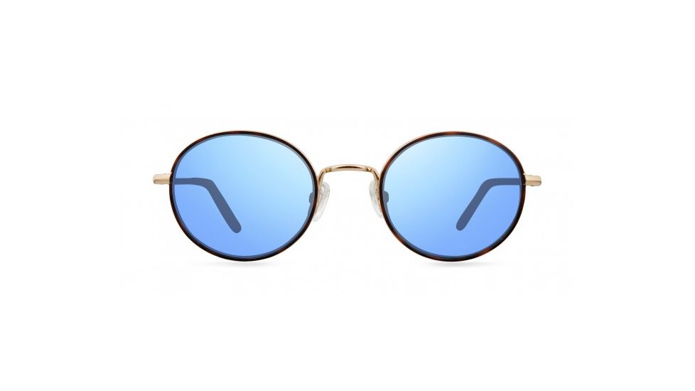Revo Brayton Progressive Prescription Sunglasses, Gold Frame, Polarized, RE 1060 04 BLPR