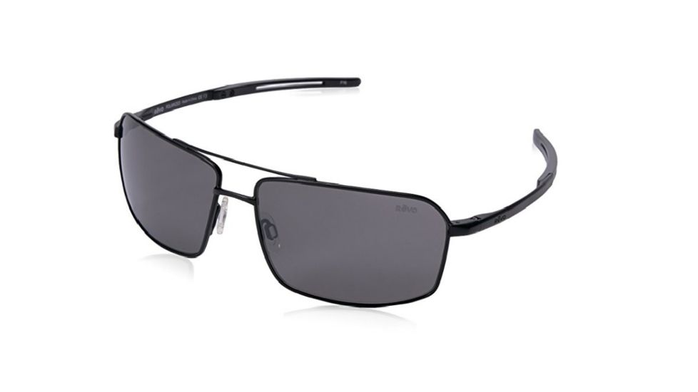 Revo Cayo Single Vision Prescription Sunglasses, Black Frame, Polarized, RE 5001X 01 GYSV