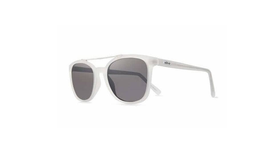 Revo Clayton Progressive Prescription Sunglasses, Crystal Frame, Polarized, RE 1040 09 GGYPR