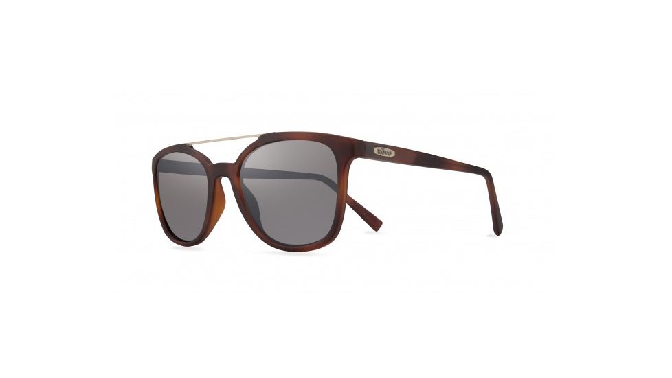 Revo Clayton Progressive Prescription Sunglasses, Matte Honey Horn Frame, Polarized, RE 1040 22 GGYPR