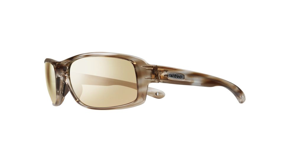 Revo Converge Sunglasses, Sand Stone Frame, Champagne Lens, Polarized, RE 4064 04 CH
