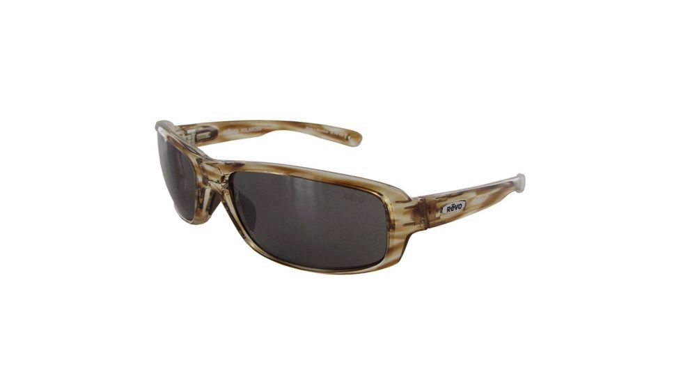 Revo Converge Sunglasses, Sand Stone Frame, Graphite Lens, Polarized, RE 4064 04 GY