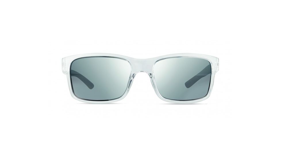 Revo Crawler Sunglasses, Clear Crystal Frame, Stealth Lens, Polarized, RE 1027 09 ST