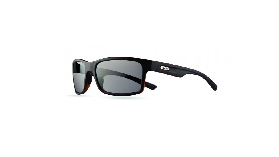 Revo Crawler XL Sunglasses, Matte Black/Graphite, Large, RE 1071XL 01 GY
