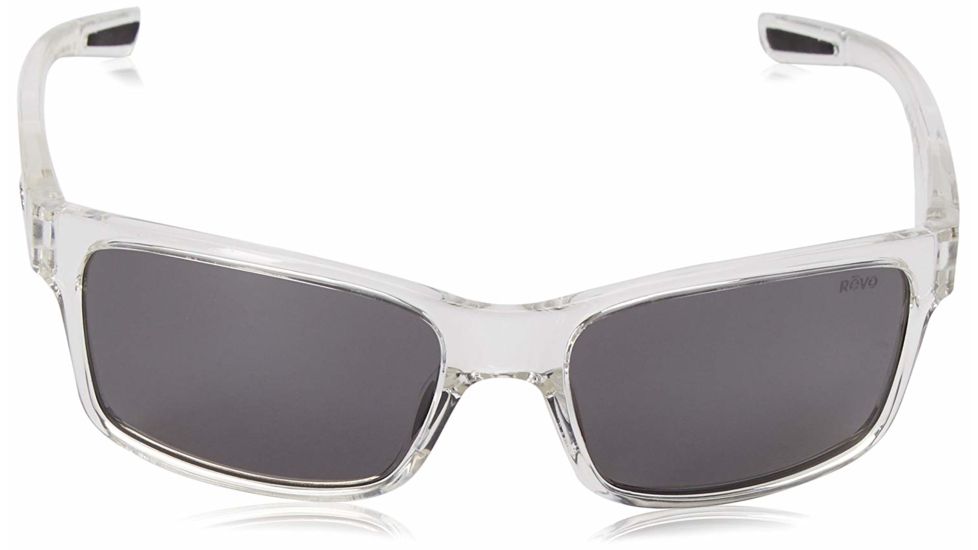 Revo Crawler XL Sunglasses, Matte Crystal Frame, Graphite Lens, Polarized, RE 1071XL 09 GY