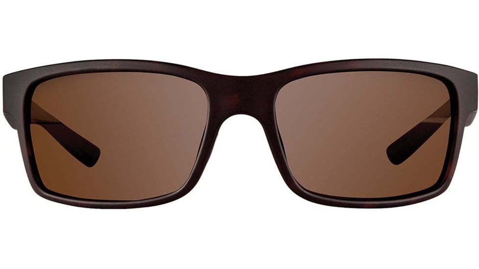 Revo Crawler XL Sunglasses, Matte Tortoise Frame, Terra Lens, Large, RE 1071XL 02 BR