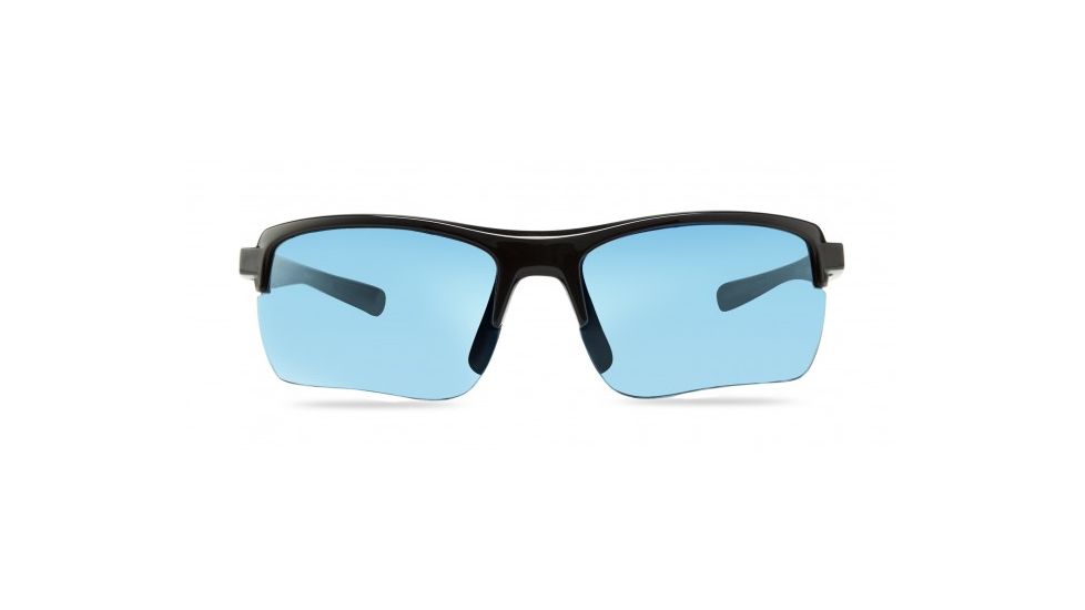 Revo Crux C Single Vision Prescription Sunglasses, Black Frame, Polarized, RE 1021 01 BLSV