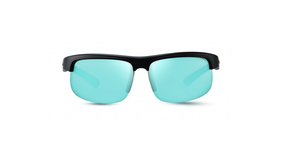 Revo Cusp C Single Vision Prescription Sunglasses, Black/Blue Frame, Polarized, RE 1024 15 BLSV