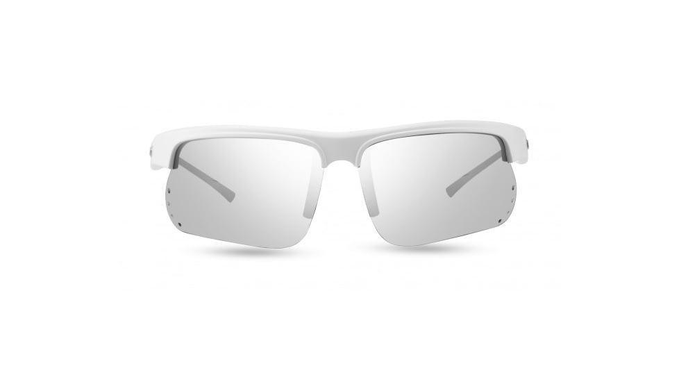 Revo Cusp S Global Fit Sunglasses, White Frame, Stealth Lens, Polarized, RE 1025GF 09 ST