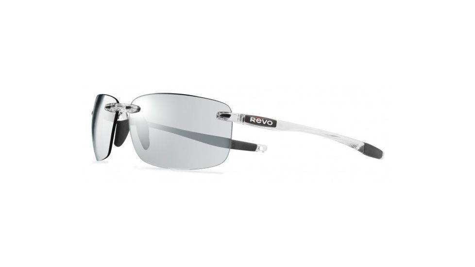 Revo Descend N Sunglasses, Crystal Frame, Stealth Lens, Polarized, RE 4059 09 ST