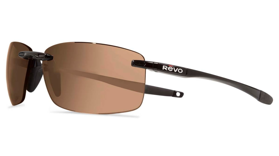 Revo Descend N Sunglasses, Black Frame, Terra Lens RE4059-01-BR