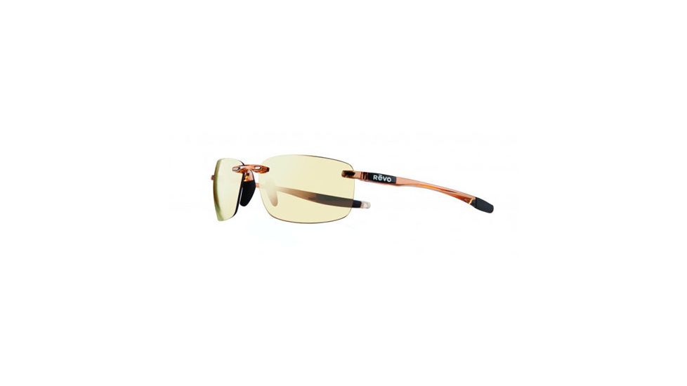 Revo Descend N Sunglasses, Blush Frame, Champagne Lens, Polarized, RE 4059 10 CH