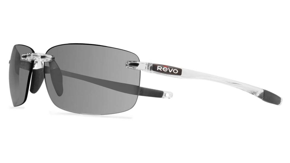 Revo Descend N Sunglasses, Crystal Frame, Graphite Lens RE4059-09-GY