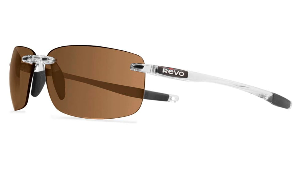 Revo Descend N Sunglasses, Crystal Frame, Terra Lens RE4059-09-BR
