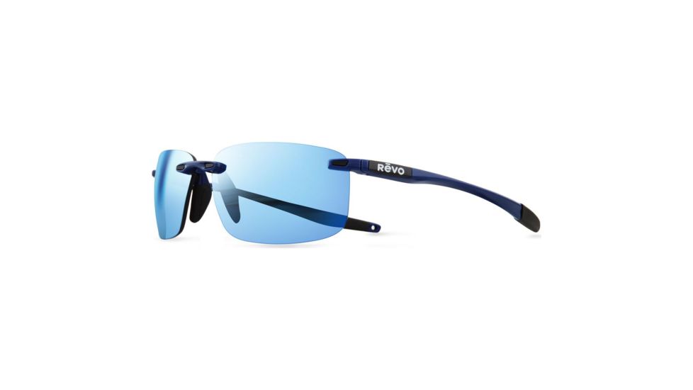 Revo Descend N Sunglasses, Electric Blue Frame, Blue Water Lens, Polarized, RE 4059 05 BL