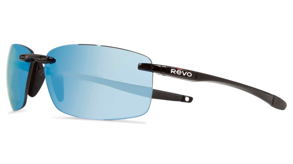 Revo Descend N Sunglasses, Olive Frame, Blue Water Lens RE4059-08-BL