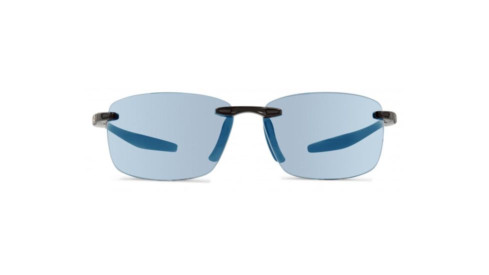 Revo Descend Xl Sunglasses, Black Frame, Blue Water Lens, Large, RE 1070XL 01 BL