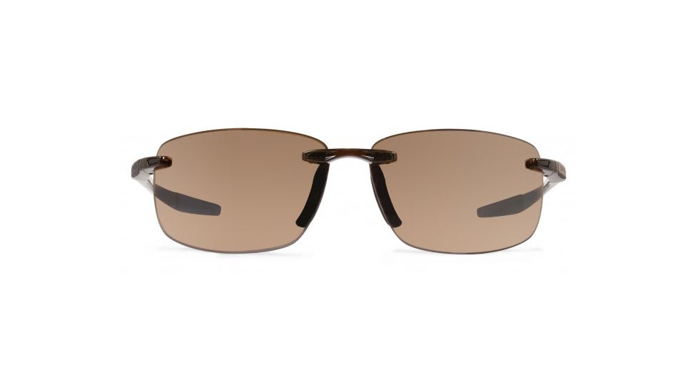 Revo Descend Xl Eyewear - Unisex - Sunglasses, Crystal Brown Frame, Terra Lens, Polarized, RE 1070XL 02 BR