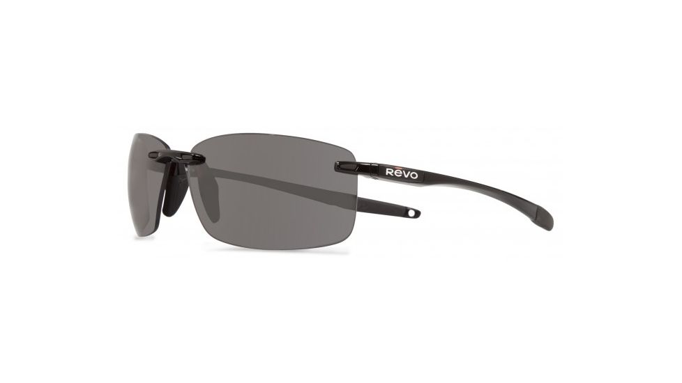 Revo Descend Xl Progressive Prescription Sunglasses, Black Frame, Polarized, RE 1070XL 01 GYPR