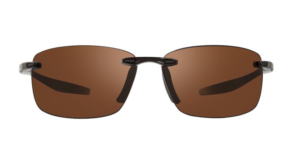 Revo Descend XL Progressive Prescription Sunglasses, Black Frame, Polarized, RE 1070XL 01 BLPR