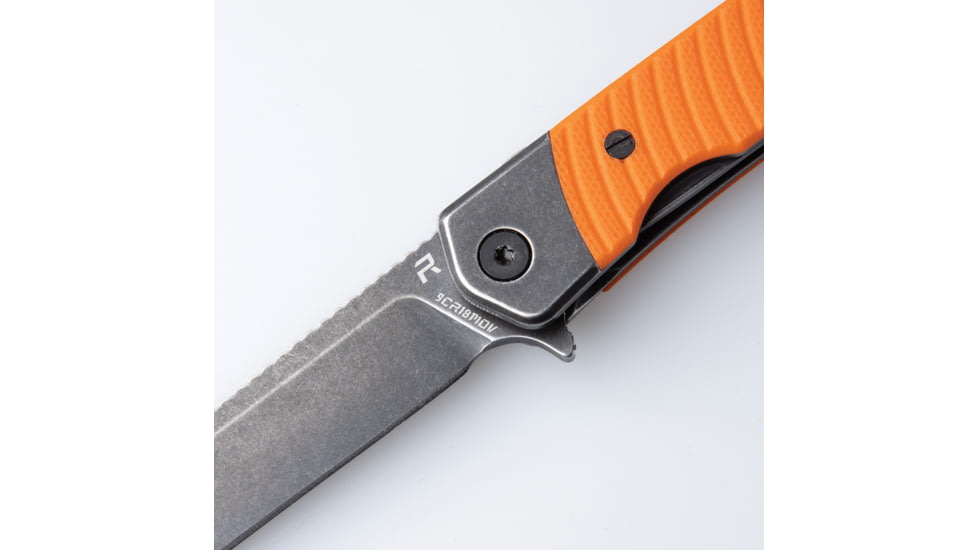 Revo Duo Linerlock Tanto Orange