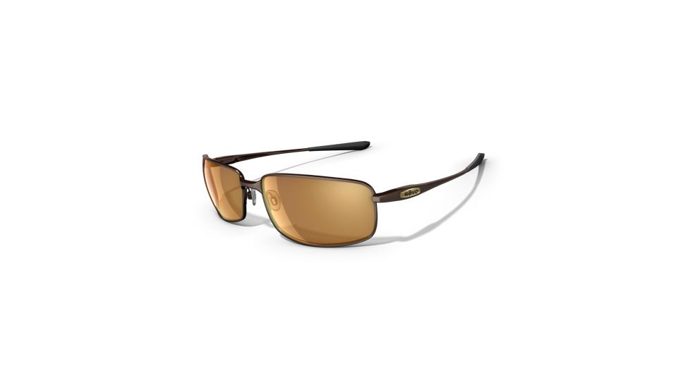 Revo Efflux Titanium Polished Brown Metal Frame, Bronze Lens Sunglasses - RE8002-02
