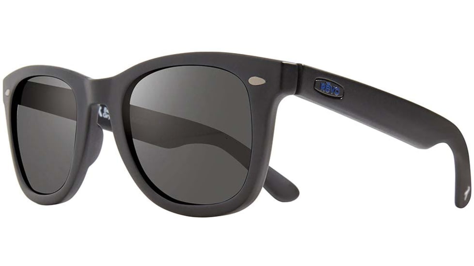 Revo Forge Superflex Sunglasses, Matte Black/Graphite, Medium, RE 1096N 01 GY