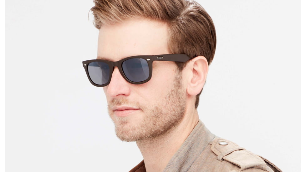 Revo Forge Superflex Sunglasses, Matte Black Frame, Graphite Lens, Medium, RE 1096N 01 GY