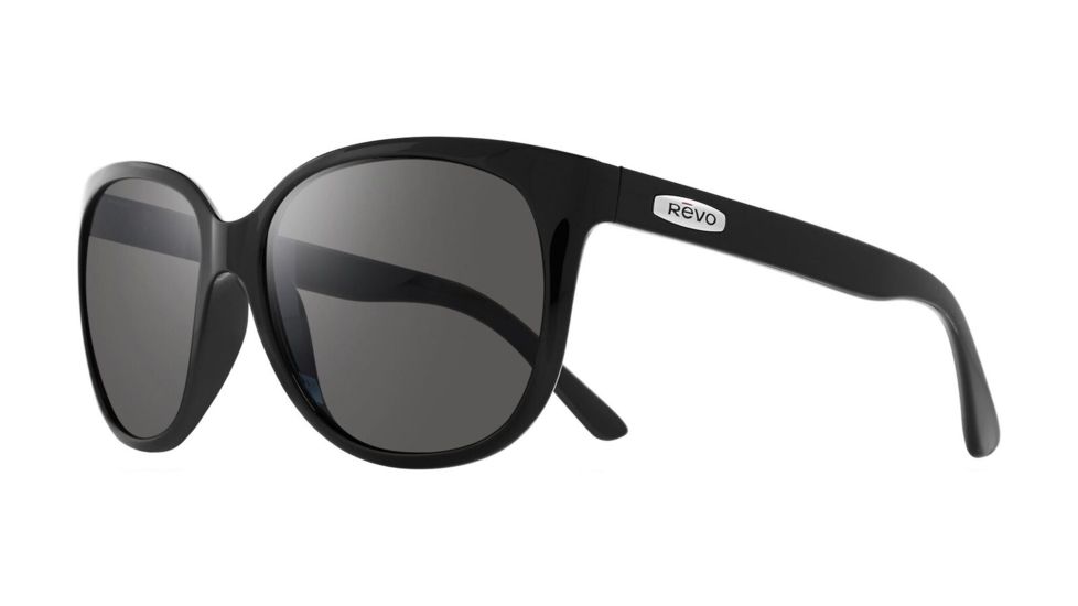 Revo Grand Classic Sunglasses, Black Frame, Graphite Lens, Polarized, RE 4051 01 GY