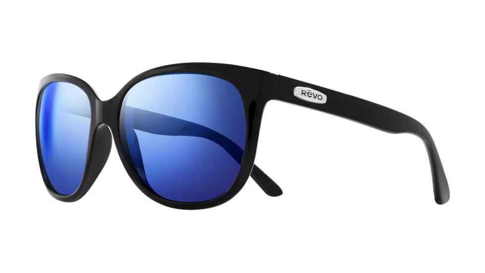 Revo Grand Classic Sunglasses, Black Frame, Heritage Blue Lens, Polarized, RE 4051 01 GHG