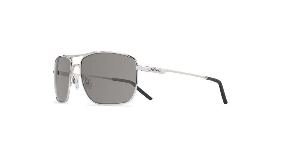 Revo Groundspeed Sunglasses, Chrome Frame, Graphite Lens, Polarized, RE 3089 04 GGY