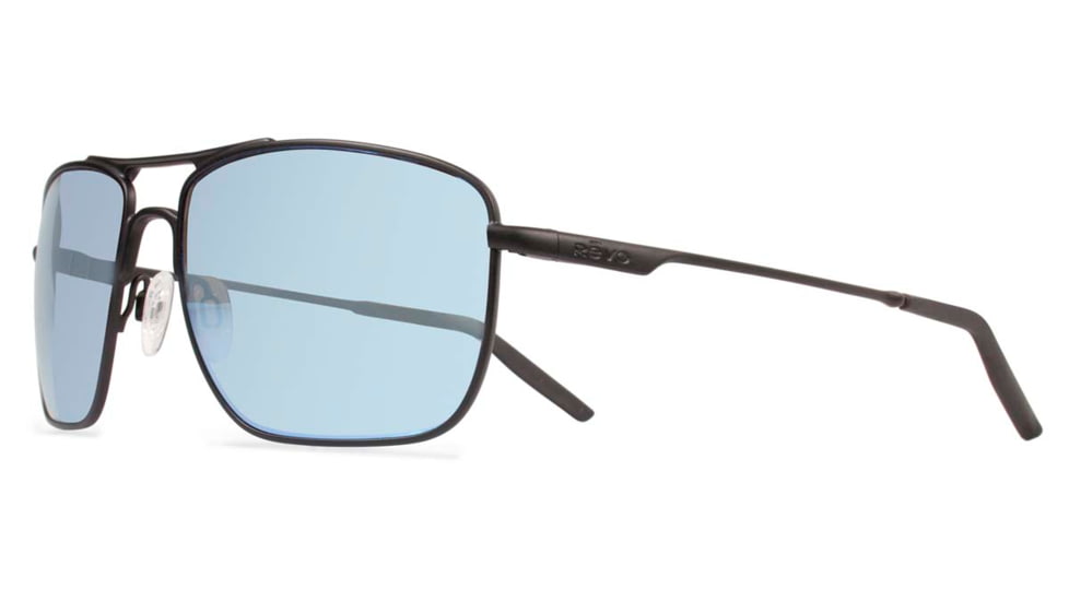 Revo GroundSpeed Sunglasses, Black Frame, Blue Water Lens RE3089-01-BL