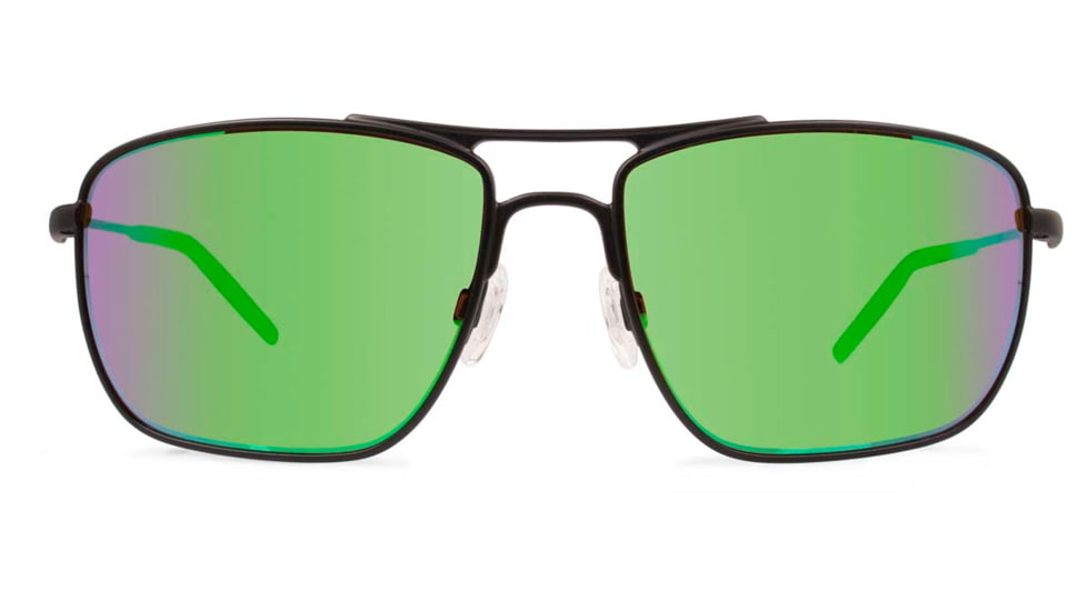Revo GroundSpeed Sunglasses, Black Frame, Green Water Lens RE3089-01-GN