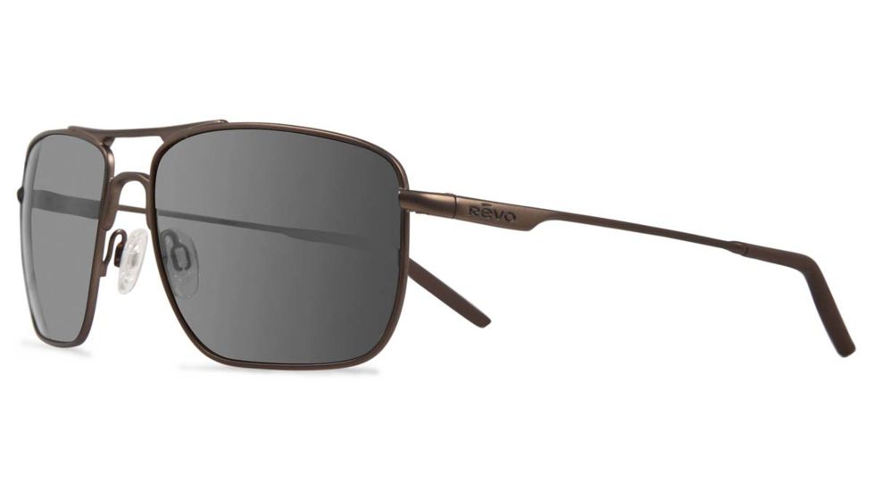 Revo GroundSpeed Sunglasses, Brown Frame, Graphite Lens RE3089-03-GY