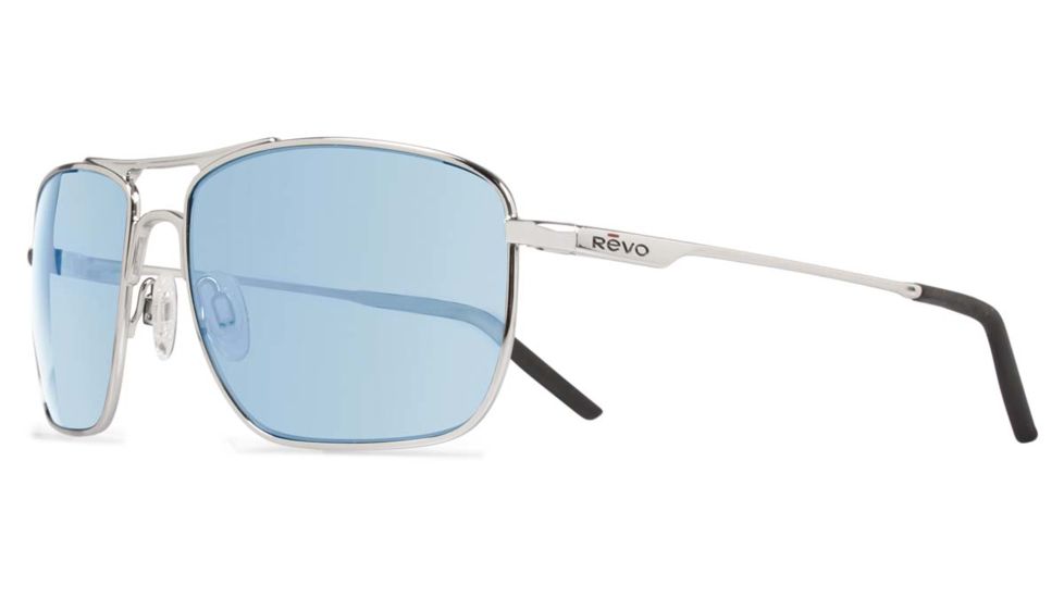 Revo GroundSpeed Sunglasses, Chrome Frame, Blue Water Lens RE3089-04-BL