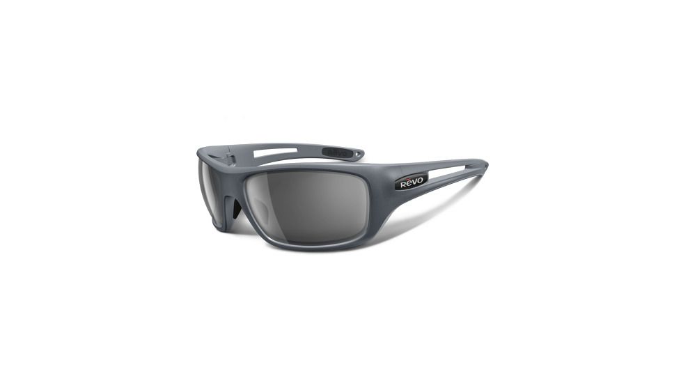 Revo Guide Grey Nylon Frame, Graphite Lens Sunglasses - RE4054-06