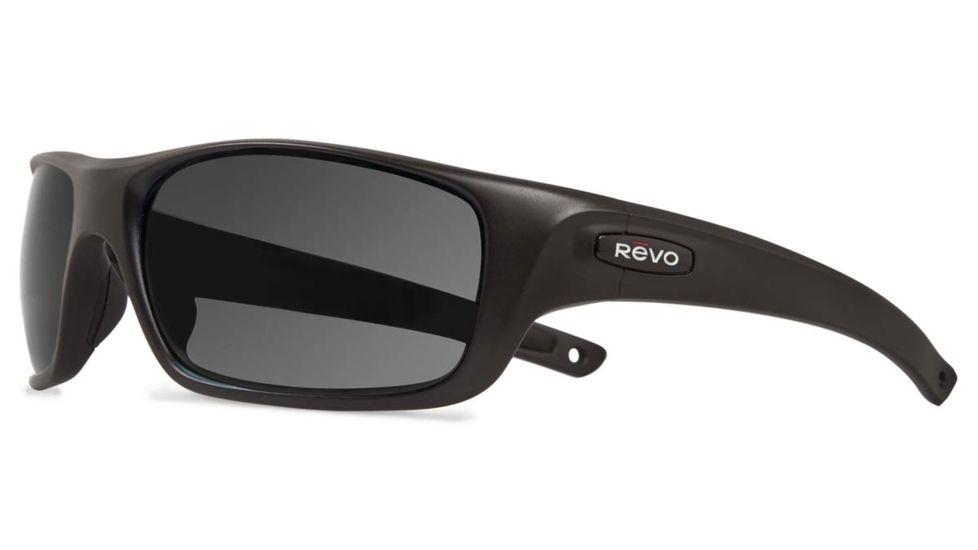 Revo Guide II Sunglasses, Matte Black Frame, Graphite Lens RE4073-11-GY