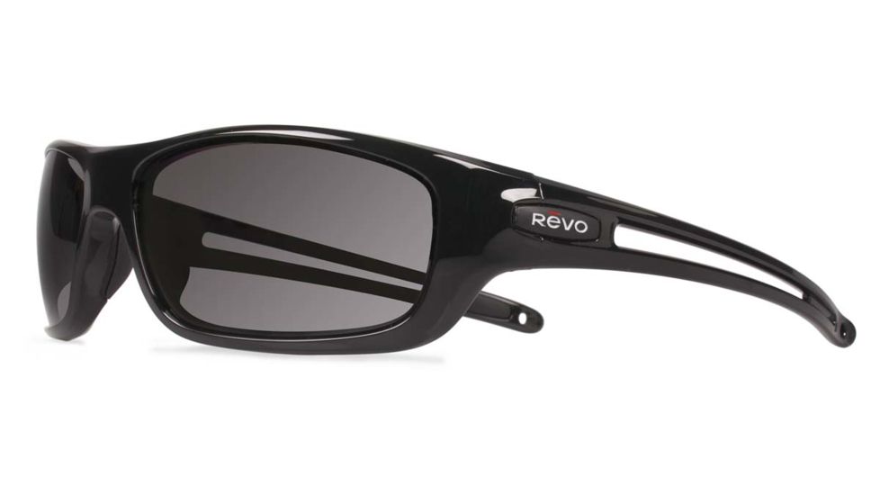 Revo Guide S Sunglasses, Black Frame, Graphite Lens RE4070-01-GY