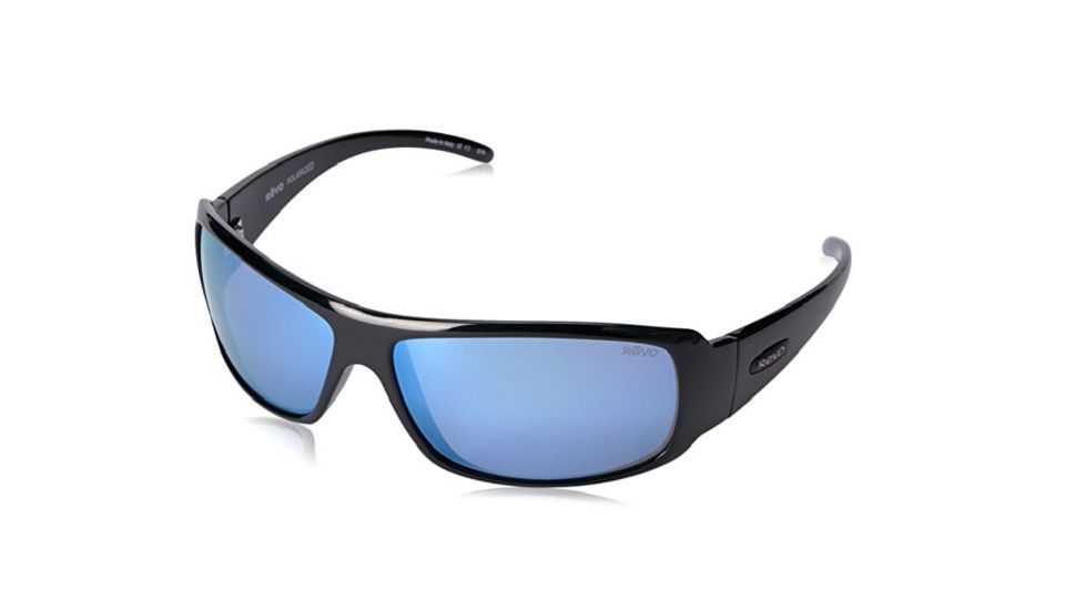 Revo Gunner Progressive Prescription Sunglasses, Shiny Black Frame, Polarized, RE 5010X 00 BLPR