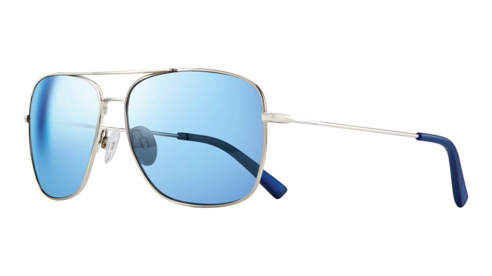 Revo Harbor Progressive Prescription Sunglasses, Chrome Frame, Polarized, RE 1082 03 BLPR
