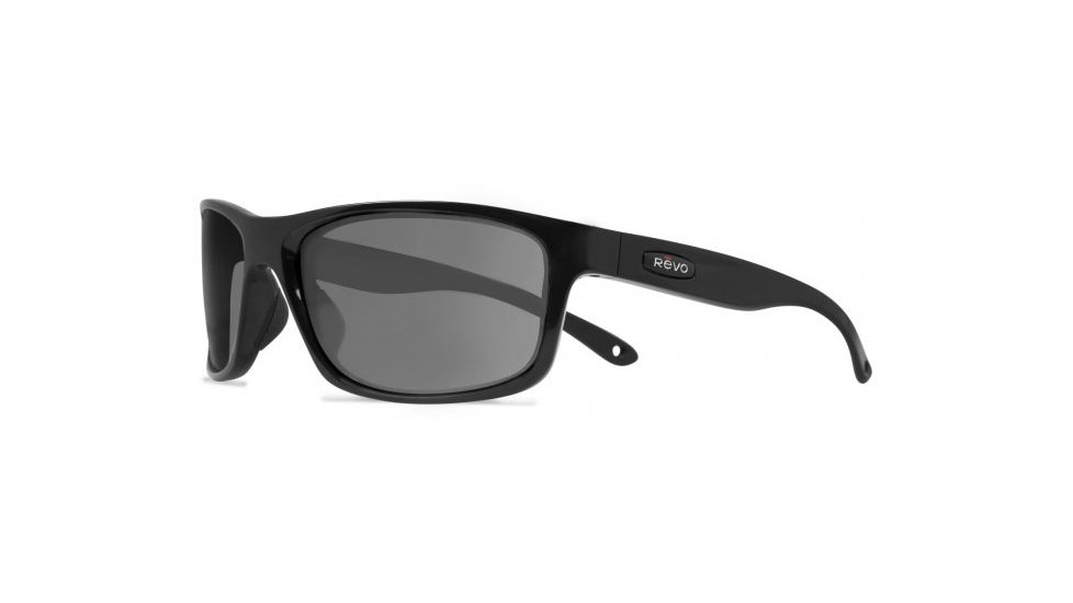 Revo Harness Progressive Prescription Sunglasses, Matte Black Frame, Polarized, RE 4071 11 GYPR