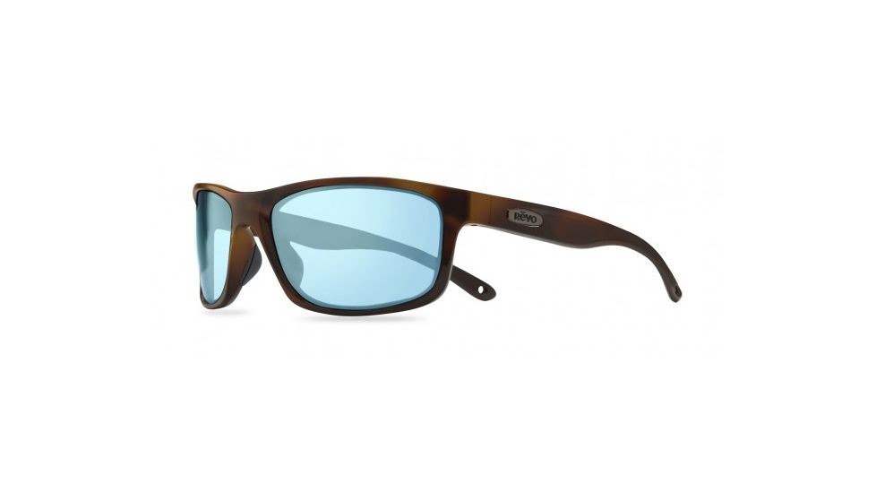 Revo Harness Sunglasses, Dark Tortoise Frame, Blue Water Lens, Polarized, RE 4071 02 BL