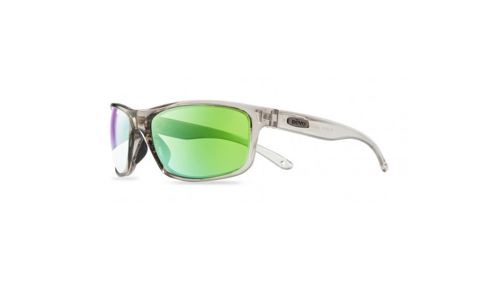 Revo Harness Sunglasses, Greige Frame, Green Water Lens, Polarized, RE 4071 00 GN