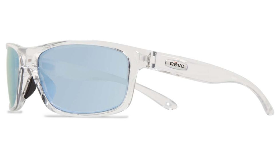 Revo Harness Sunglasses, Crystal Frame, Blue Water Lens RE4071-09-BL