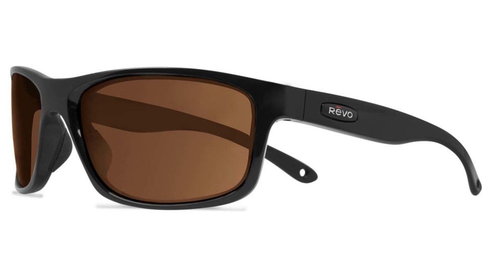 Revo Harness Sunglasses, Matte Black Frame, Terra Lens RE4071-11-BR